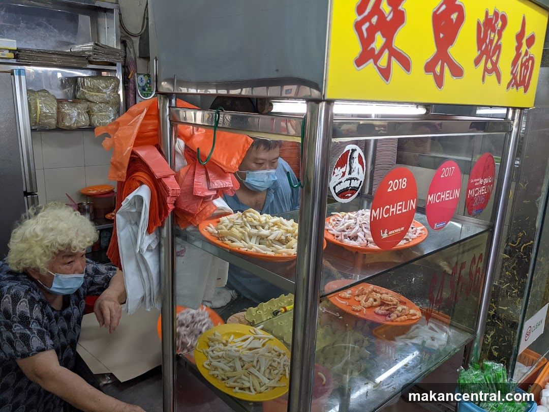 Food stall interior