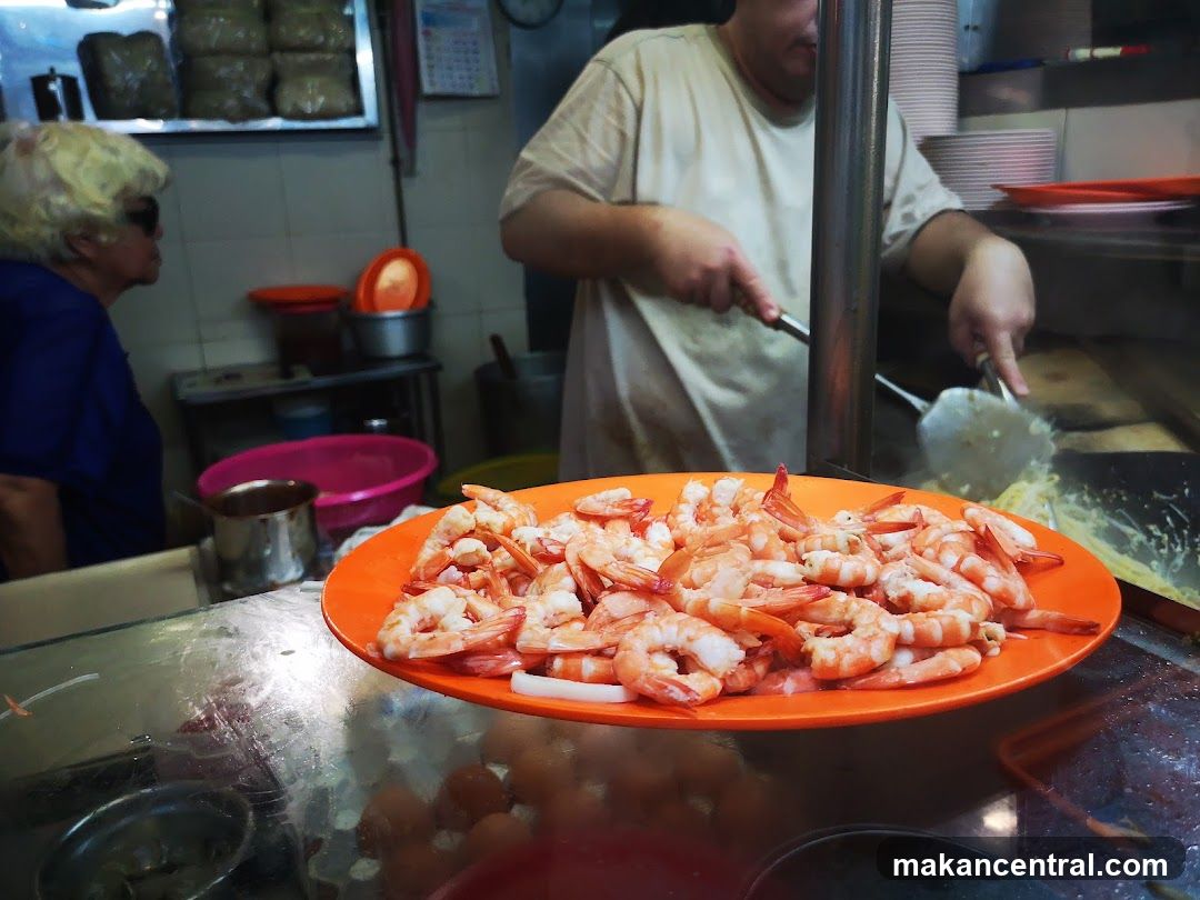 Food stall interior