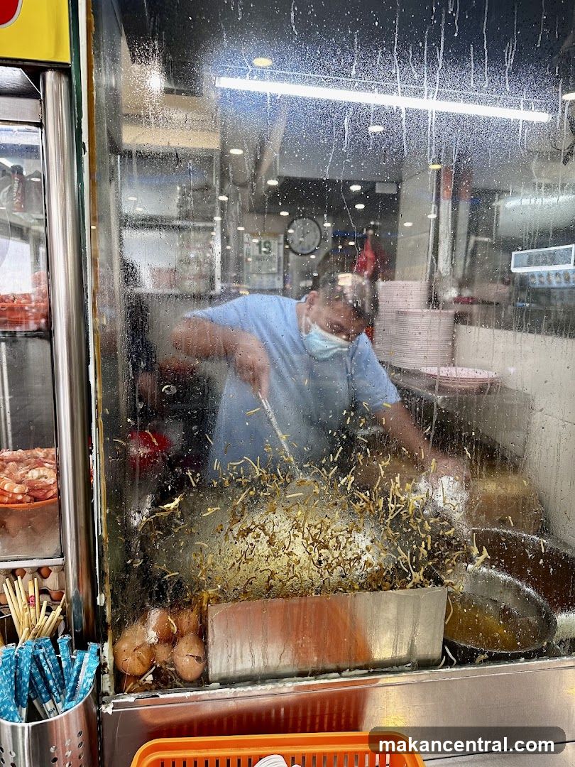 Food stall interior view