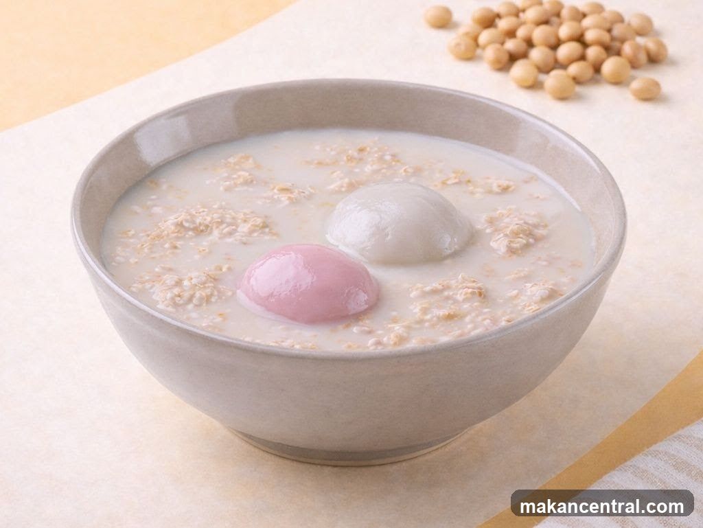Soymilk with Taro Balls
