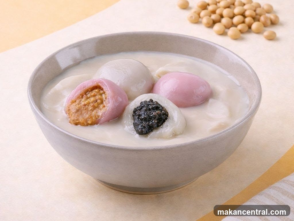 Dumpling Soup with Soybeans