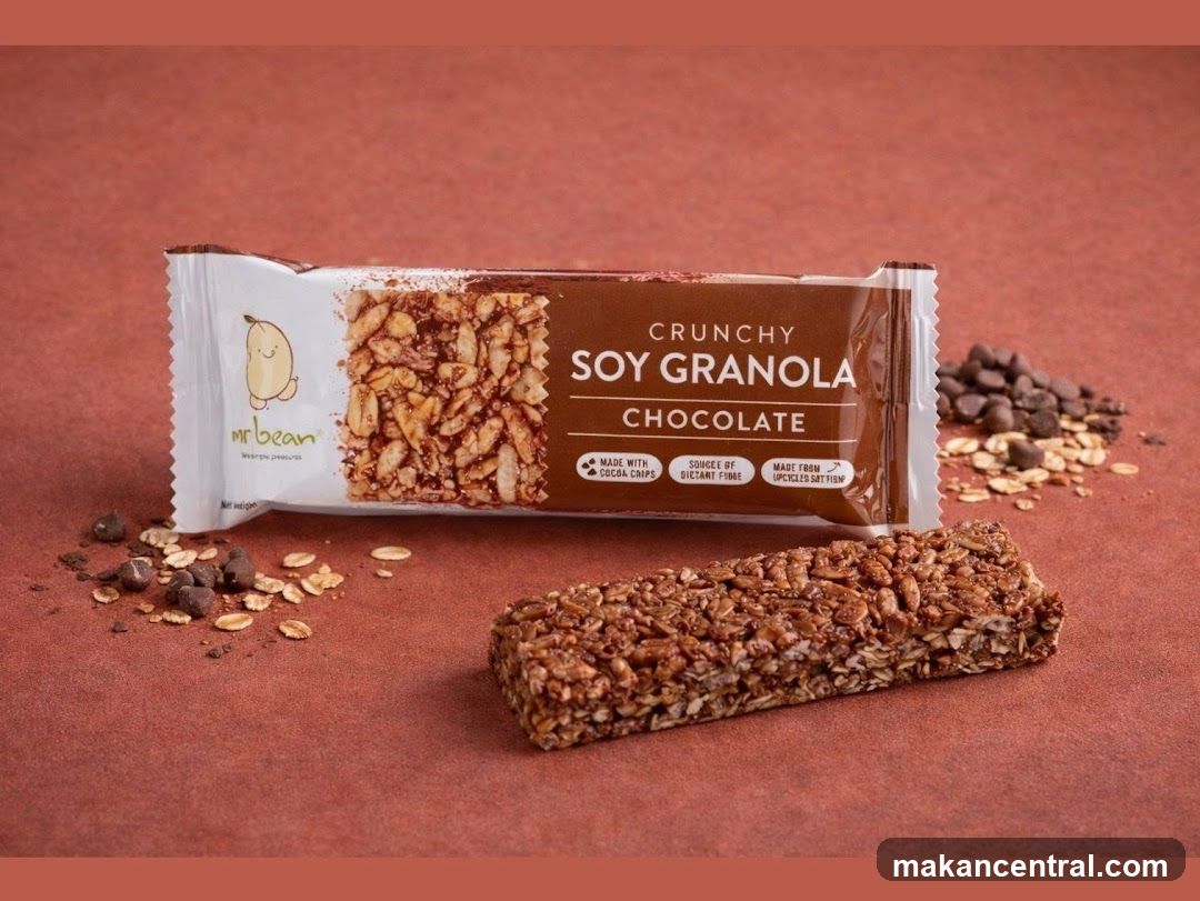 Mr Bean Crunchy Soy Granola Chocolate Bar