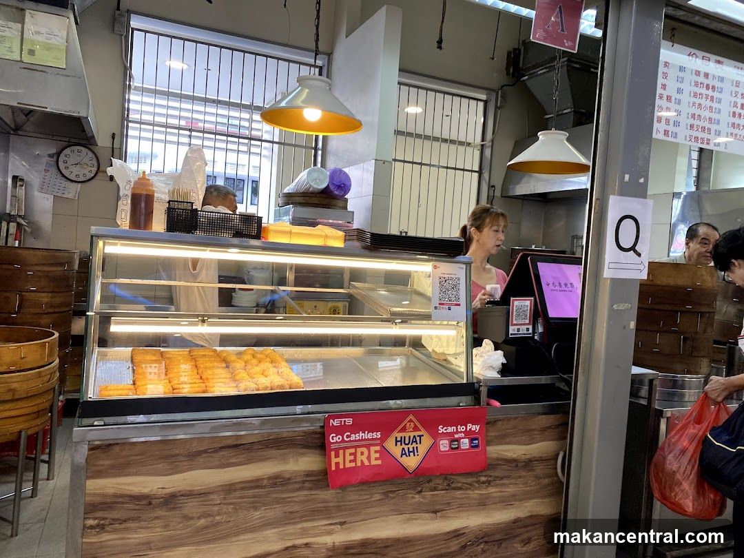 Interior of a food stall