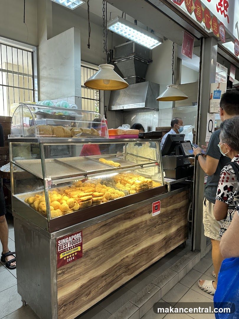 Food stall interior