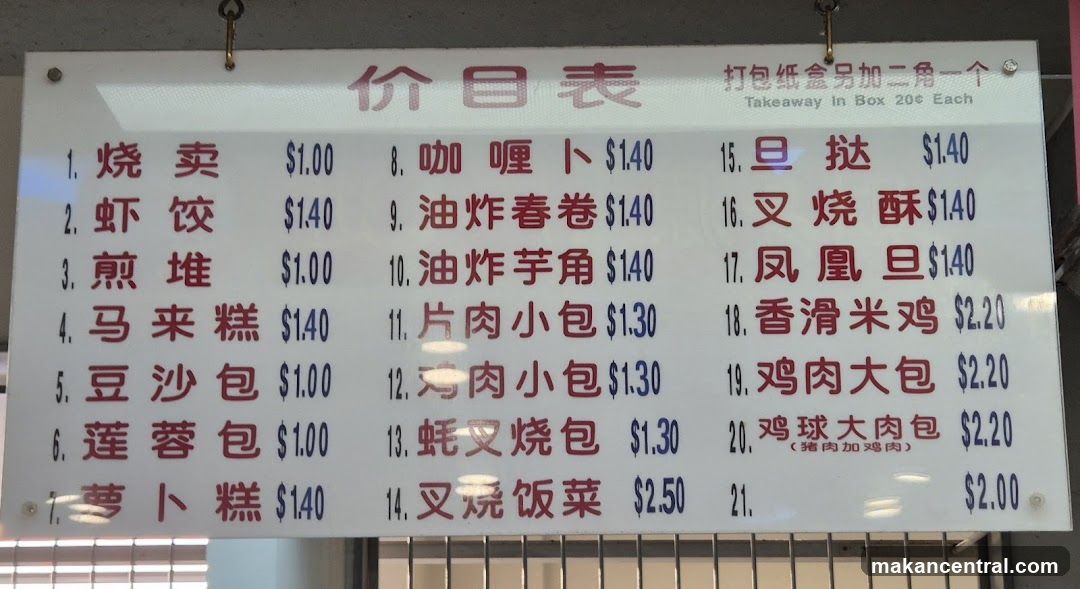 Price List