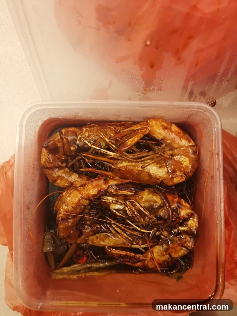 Food in container