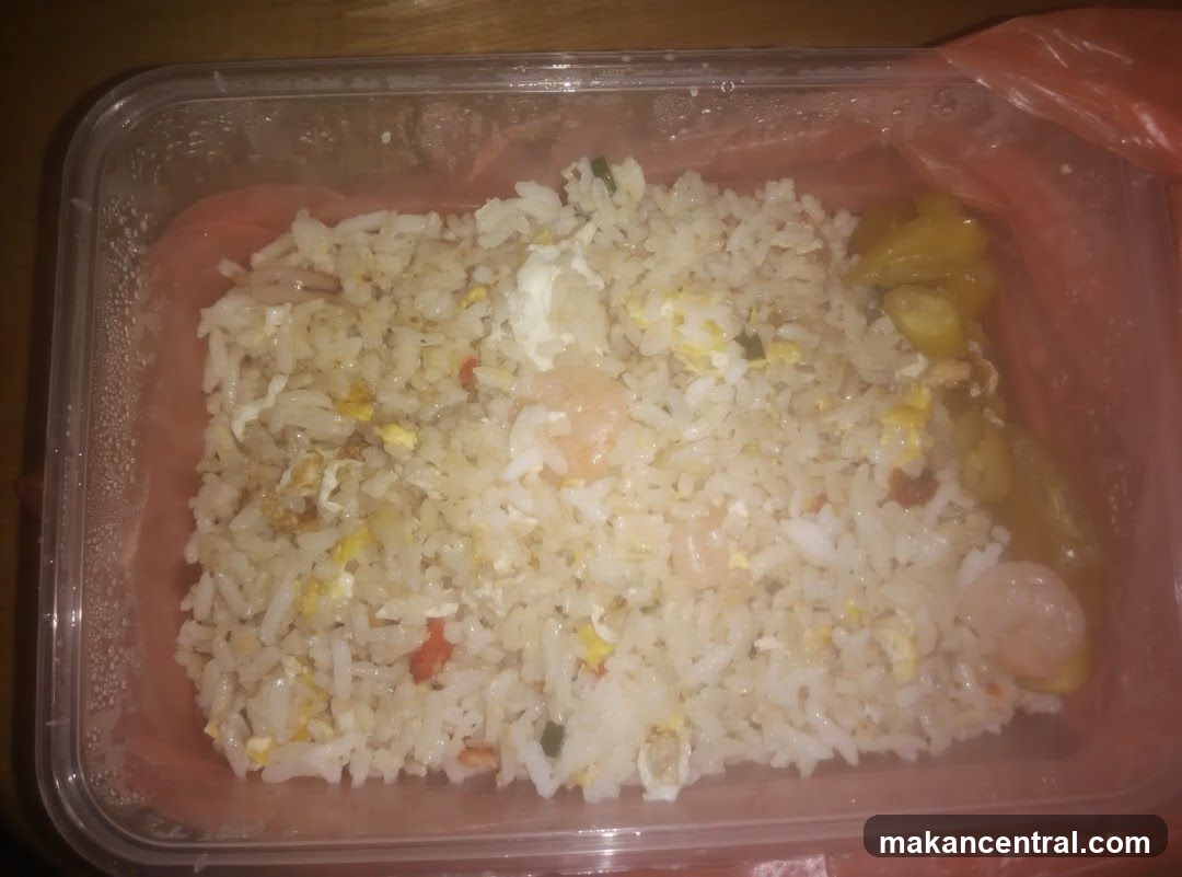 Fried Rice in Container