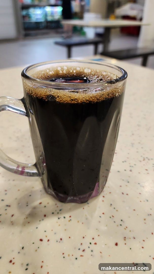 Coffee in a glass mug