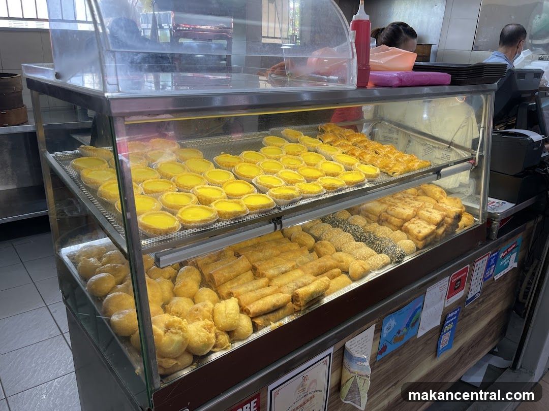 Food Display Case in Restaurant Interior