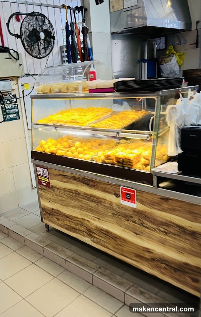 Food Display Counter in Restaurant Interior