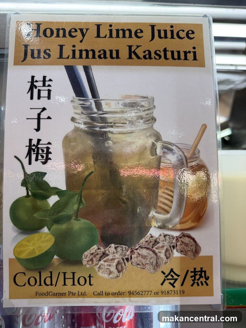 Honey Lime Juice Advertisement