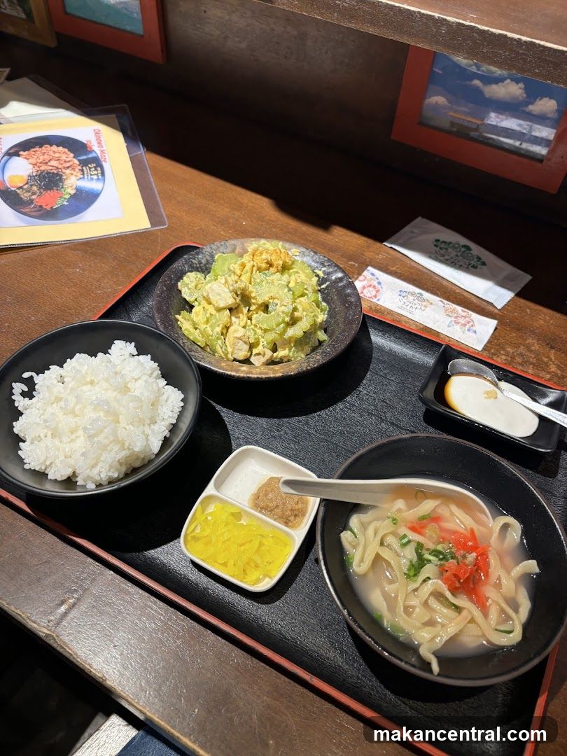 Restaurant Interior Meal Setup