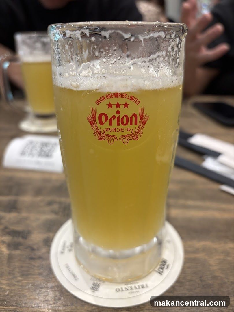 Beer Glass at Restaurant