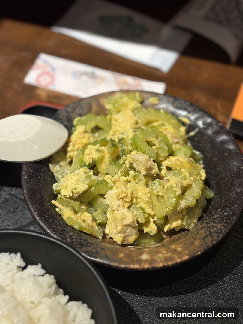 Food served in a restaurant