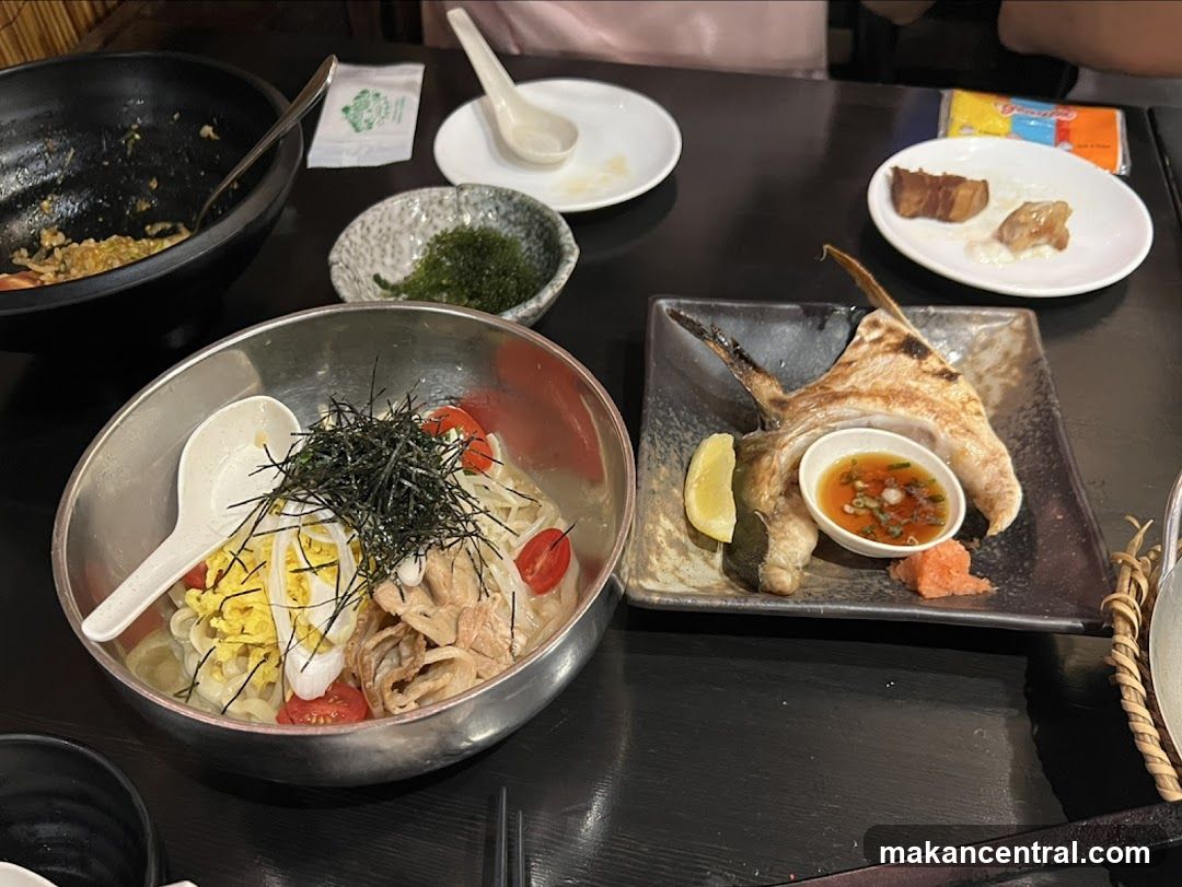 Dining Table with Japanese Cuisine