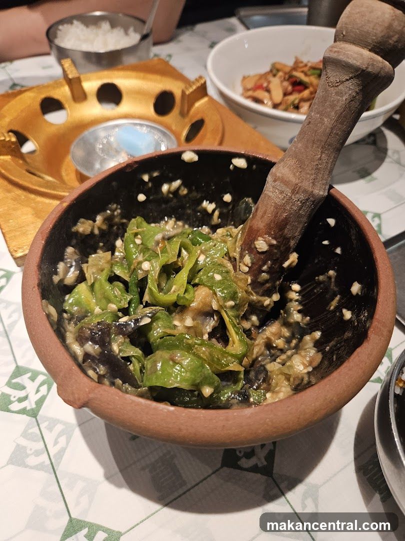 Table Setting with Food