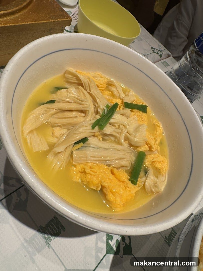 Food dish on table