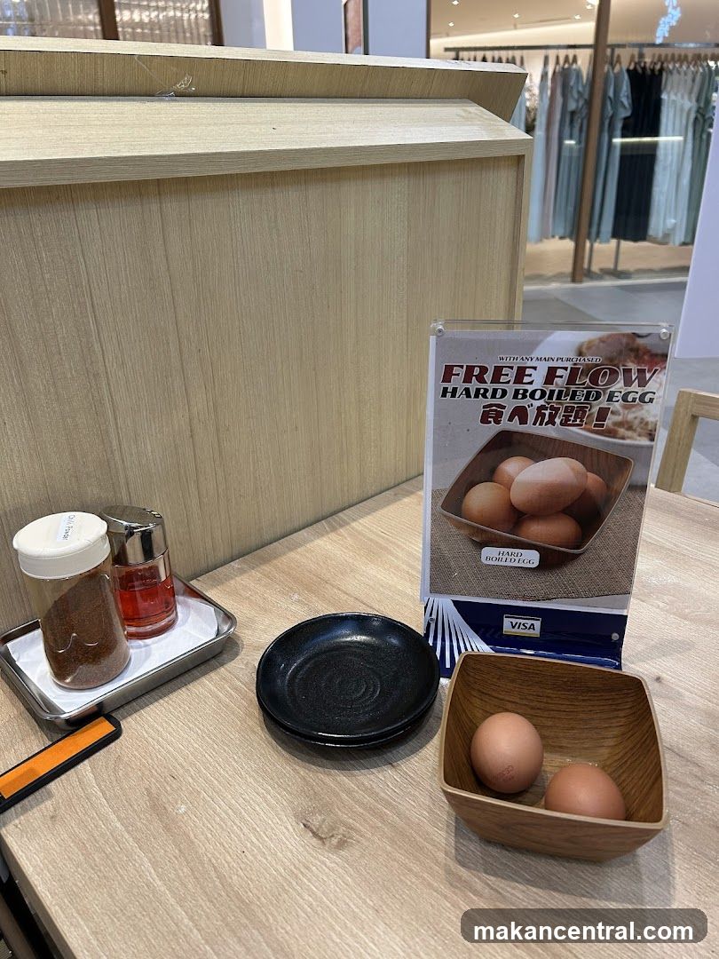 Restaurant Counter Setup