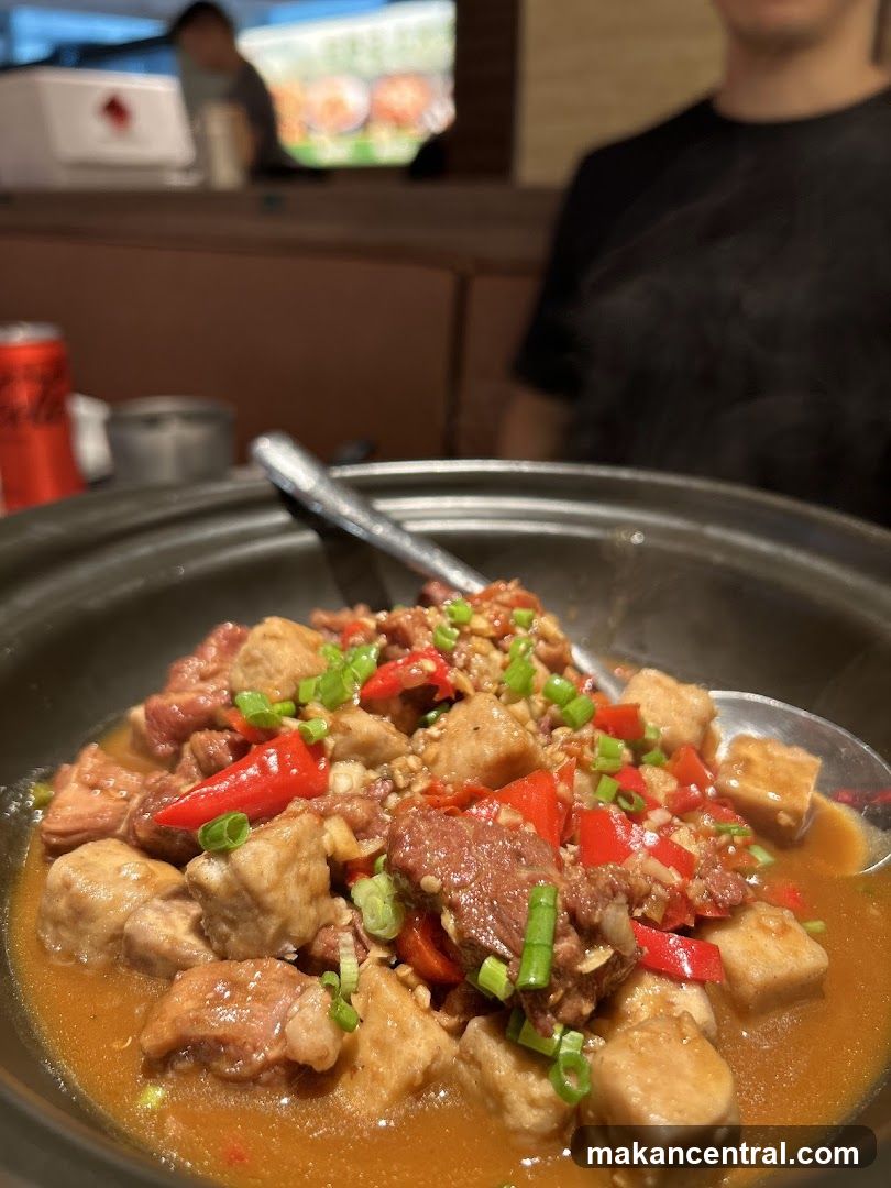 Dish in Restaurant Interior
