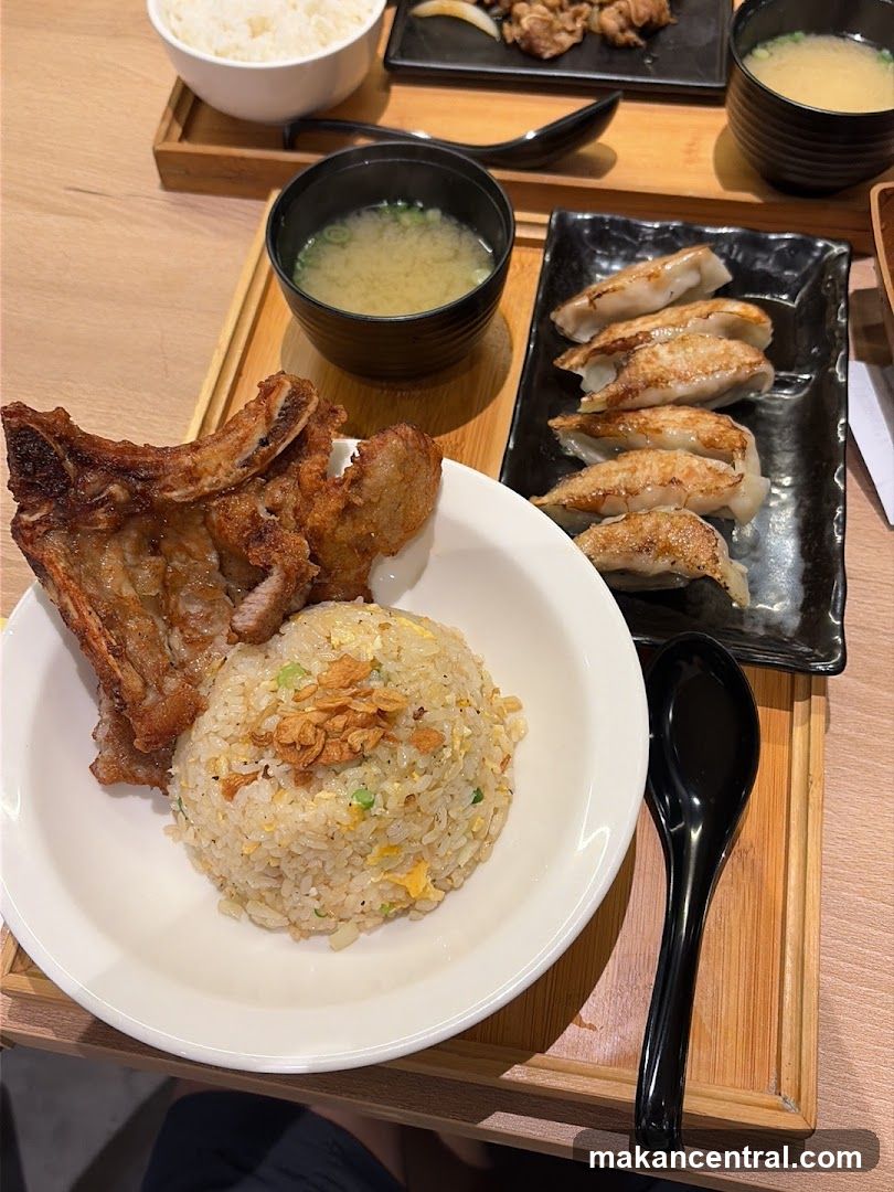Dining Table with Japanese Cuisine