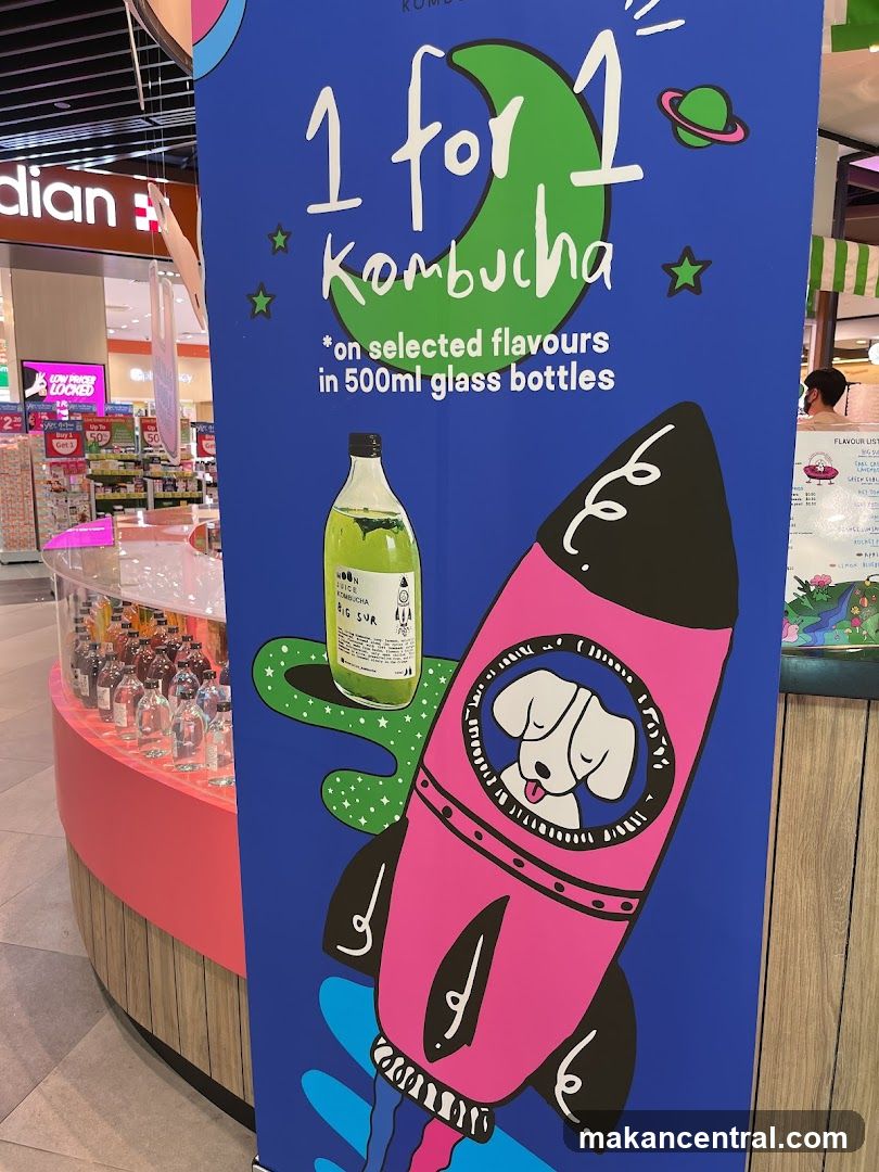 Kombucha Promotion Sign