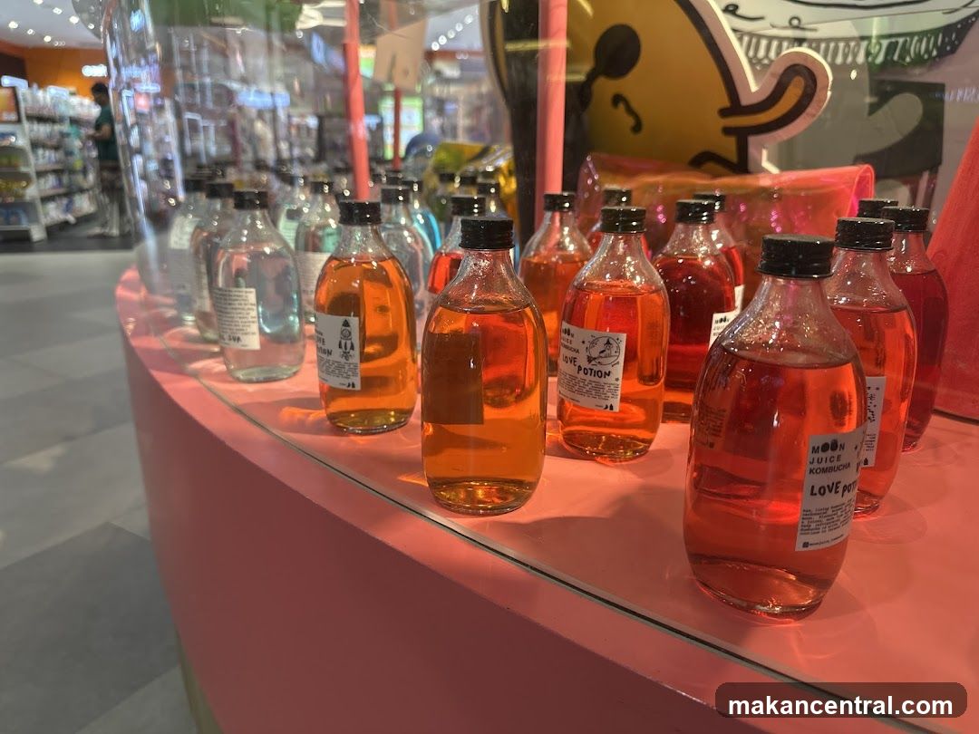 Kombucha Bottles Display