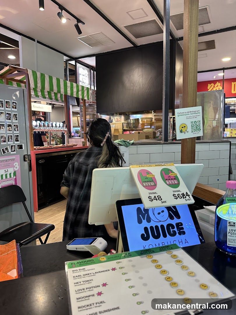 Moon Juice Kombucha Shop Interior