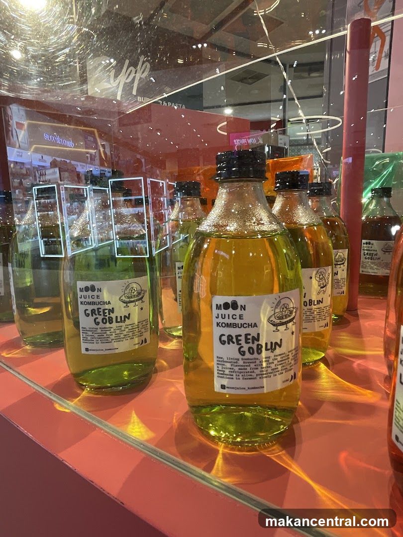 Kombucha Bottles Display