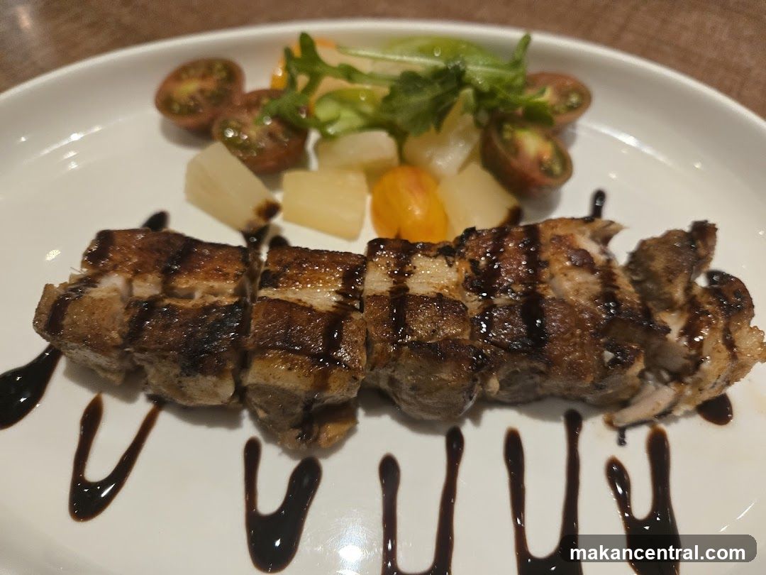 Grilled Meat Dish with Vegetables