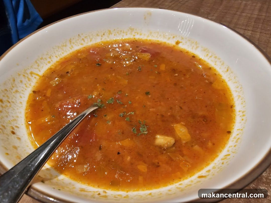 Soup in bowl