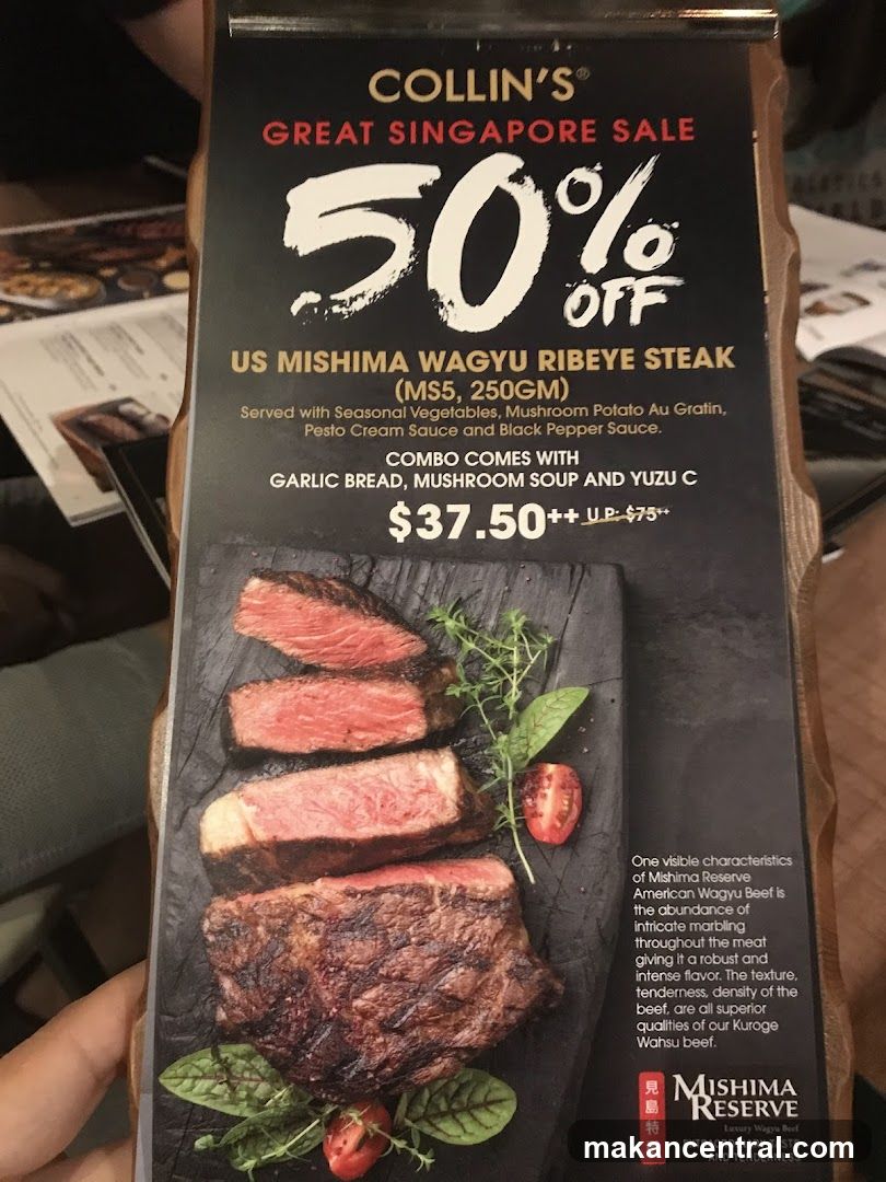 Collin's Sale Advertisement