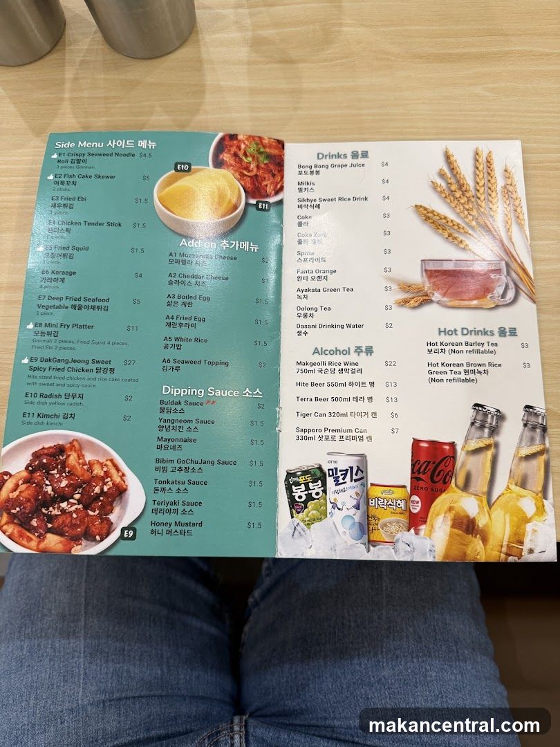 Restaurant Menu