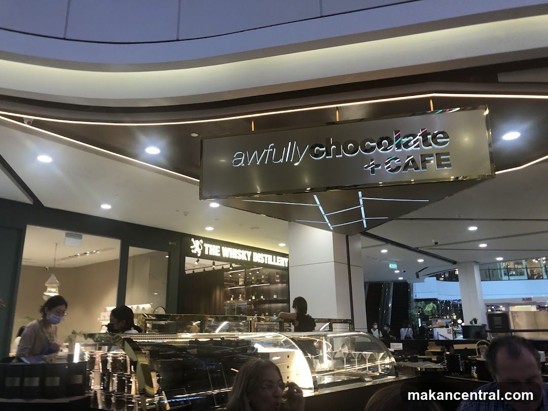 Awfully Chocolate + Cafe interior