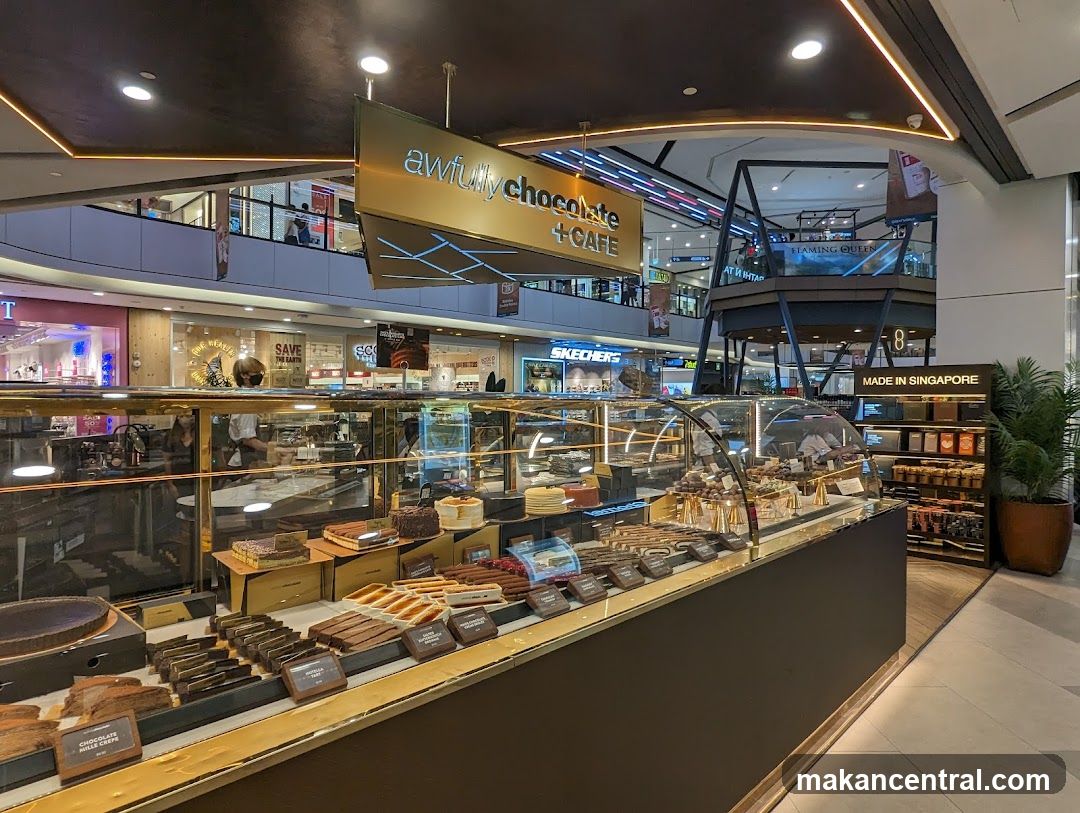 Awfully Chocolate + Cafe interior