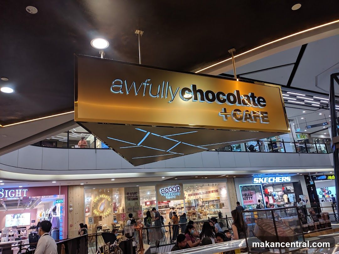 Awfully Chocolate + Cafe interior view