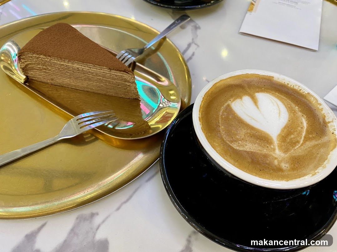 Coffee and Cake at Café