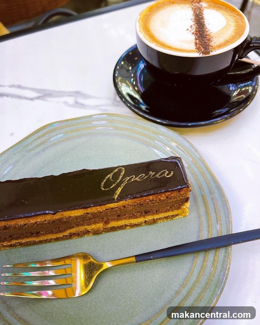 Coffee and Cake at Café