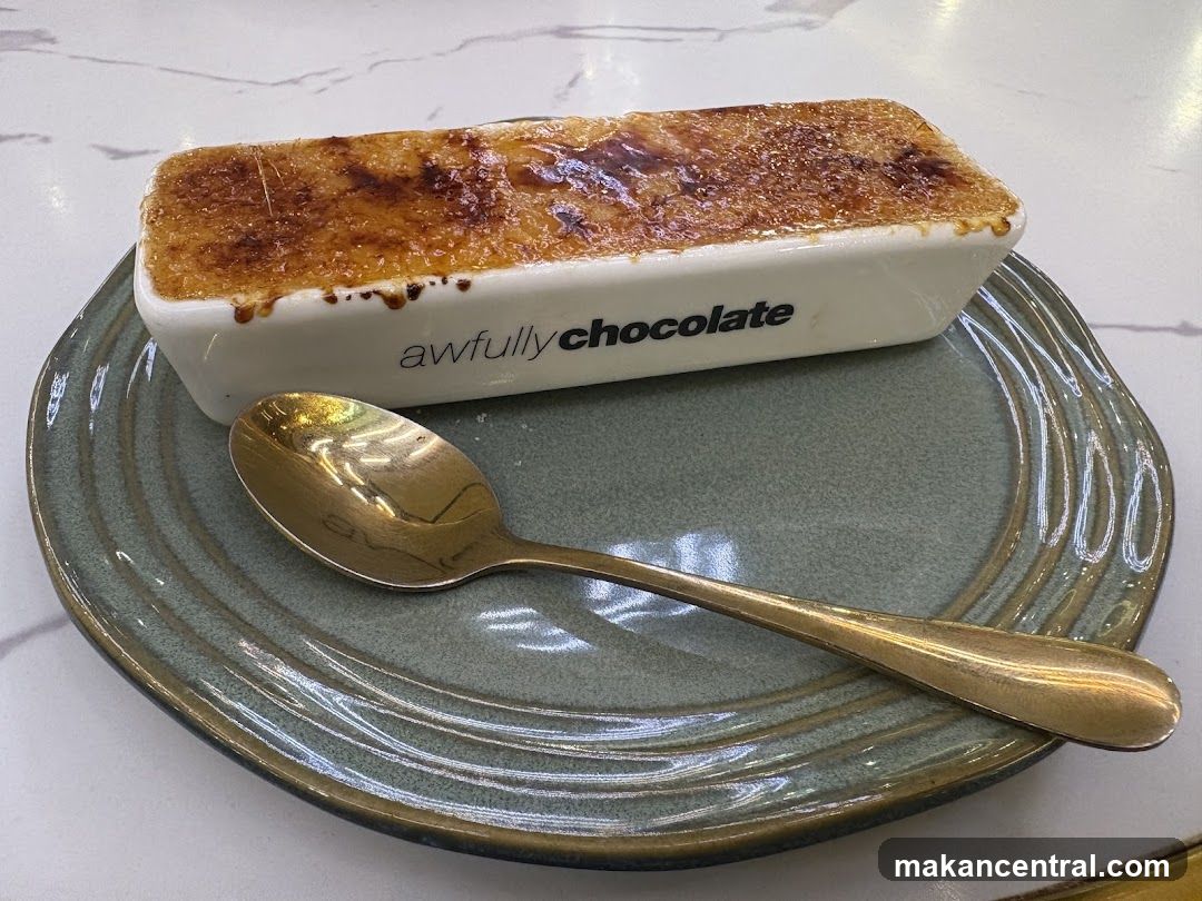 Creme Brulee Dessert