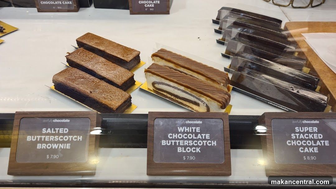 Display of Chocolate Cakes