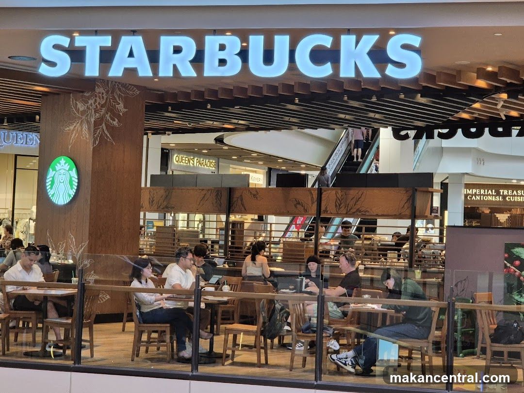 Starbucks storefront interior view
