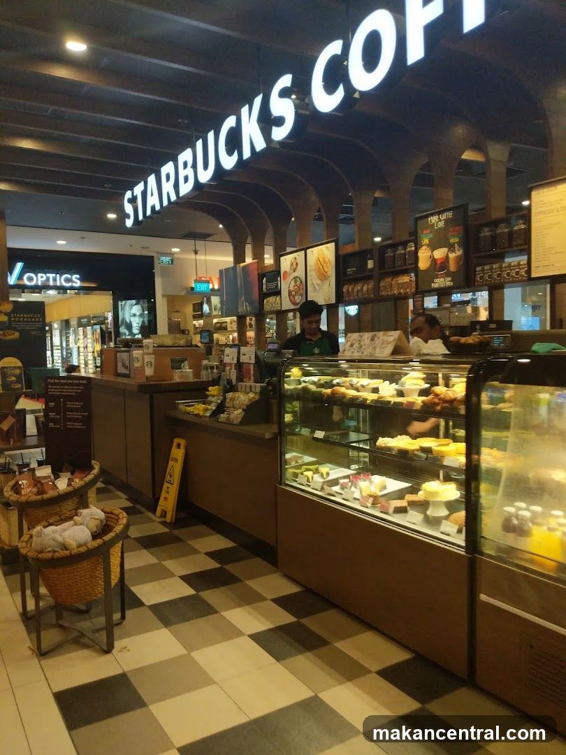 Starbucks Coffee Shop Interior