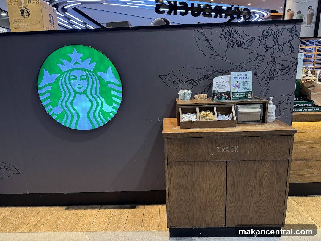 Starbucks interior counter area