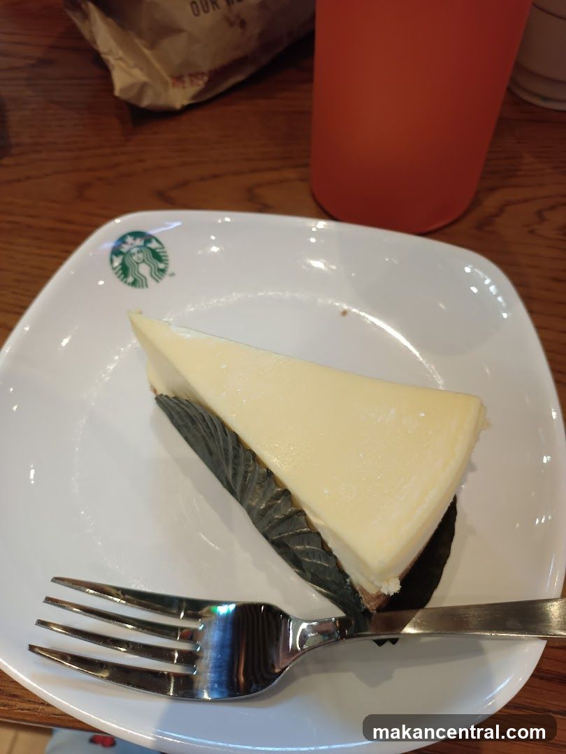 Starbucks Cheese Cake Slice