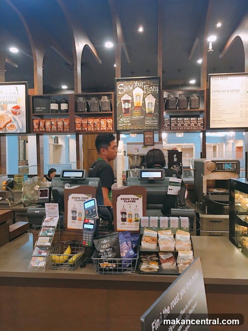 Starbucks Counter Interior