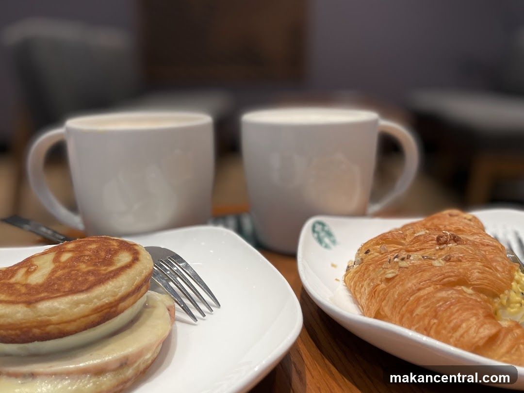 Coffee and Pastries at Starbucks