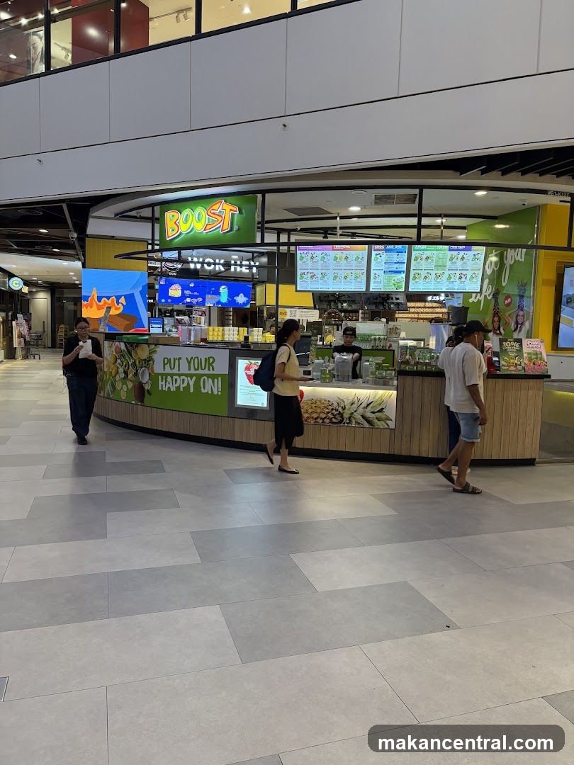 Boost Juice Shop Interior