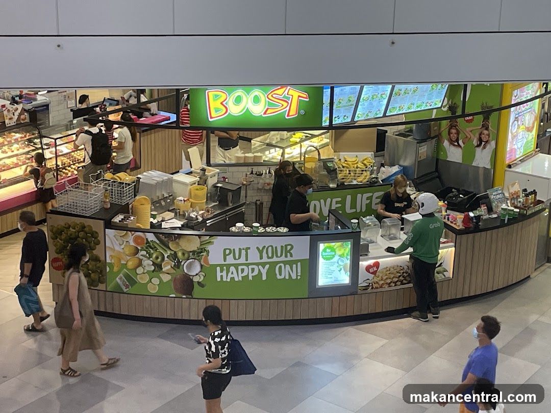 BOOST Juice Bar Interior