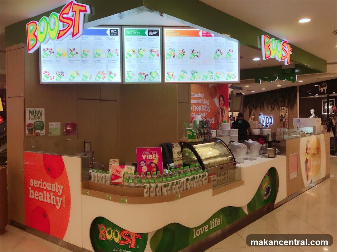 BOOST Juice Bar Counter