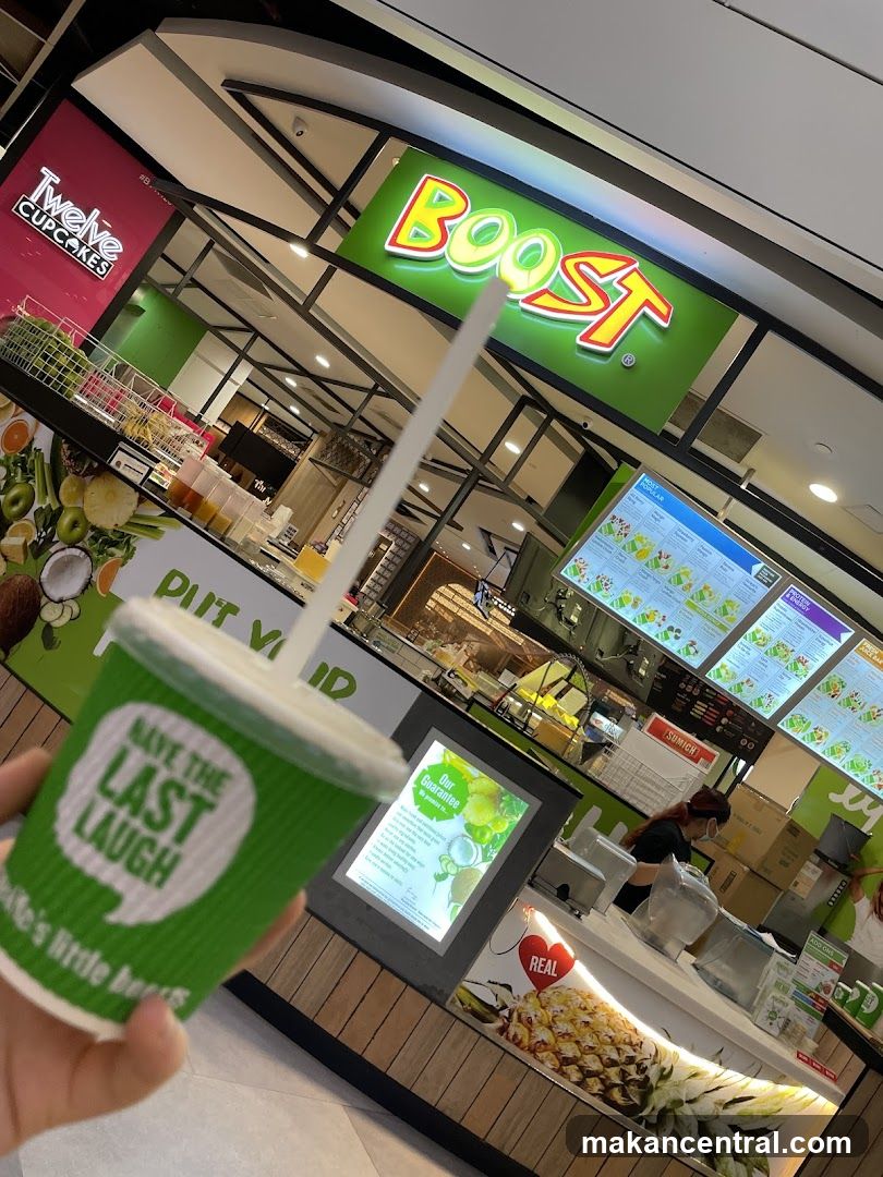 Boost Juice Shop Interior