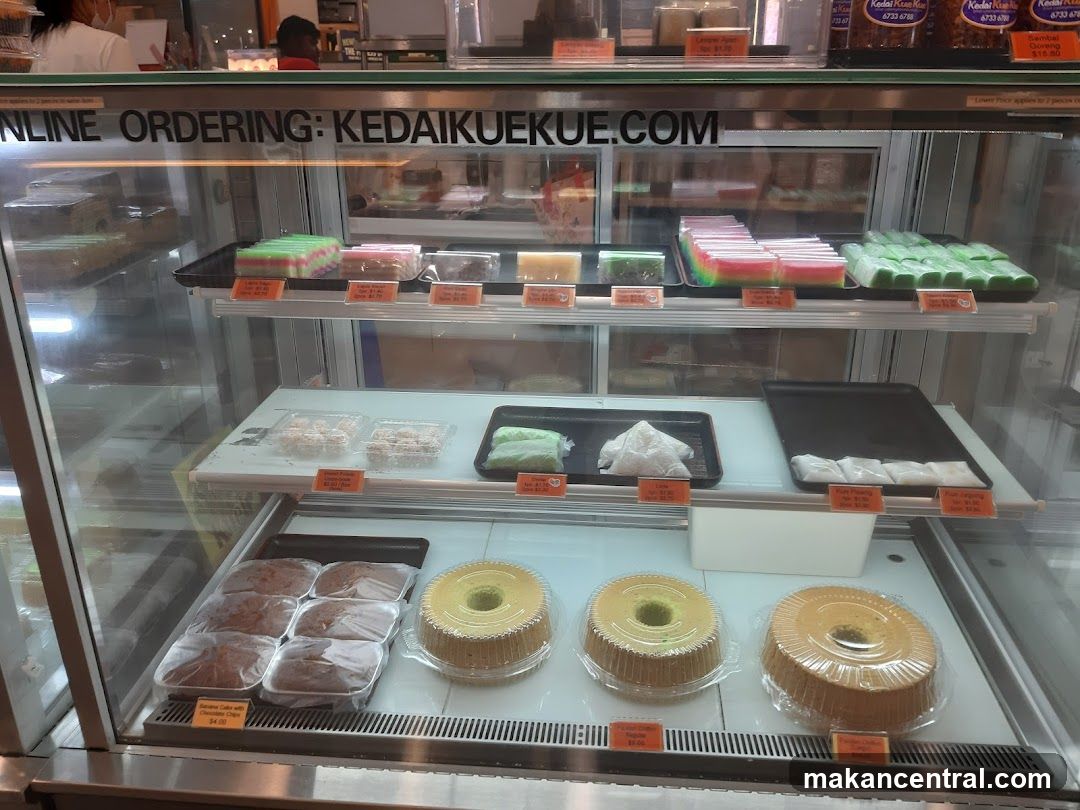 Display Case with Desserts